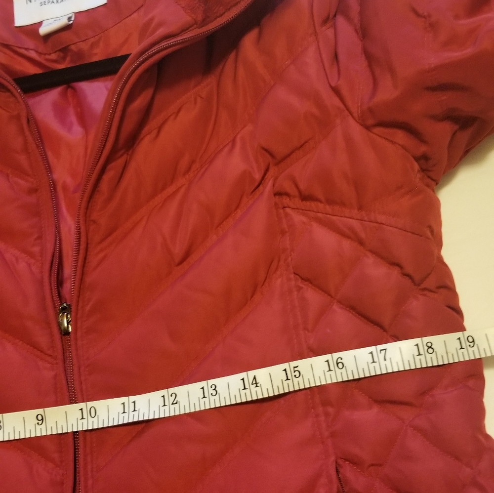 Nine West Red Down Coat